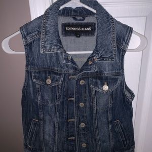 Express Jeans Denim Vest